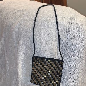 Clovis Ruffin beaded purse
